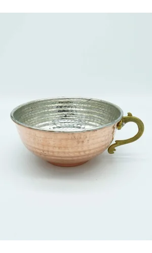 Bakır Ayran Tası 12x12x6cm