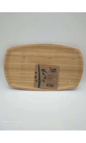 Bambu Kayık Sunum 33x20 Cm Royaleks-BLS KYK3320