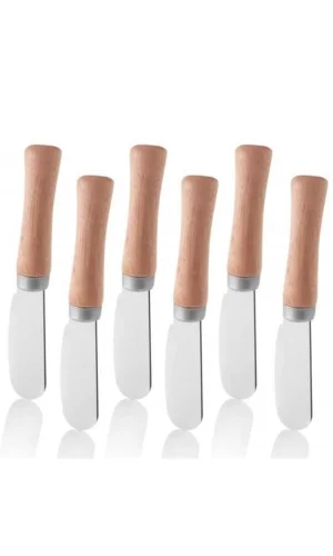 Bambu Saplı Tereyağ Bıçağı 6lı Royaleks-BŞSTB06