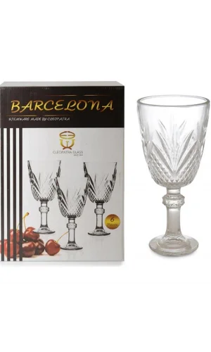 Barcelone 6 Lı Ayaklı Bardak Royaleks-9098