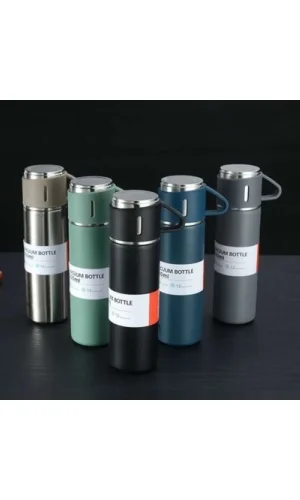 Bardaklı Termos Seti 500 Ml Royaleks-CLKN-1958