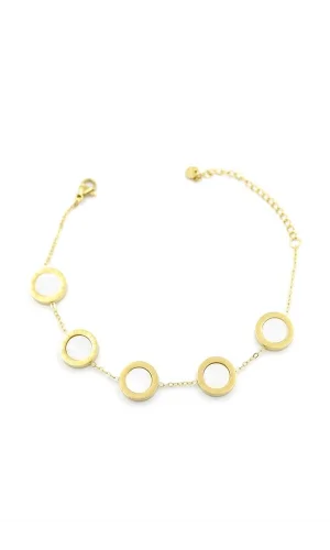 Blg Zincir Bileklik - Altın