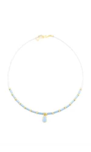 Boncuk Ananas Kolye - Beyaz