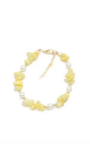 Boncuk Bileklik - Sarı