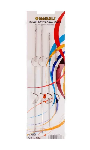 Büyük Boy Yorgan İğnesi Seti