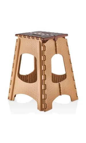 Büyük Katlanır Tabure Naturel Royaleks-MRD979