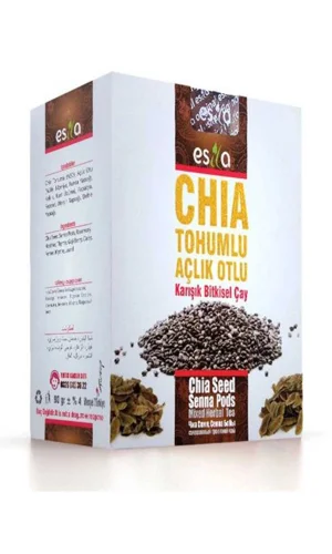Chia Tohumlu Açlık Otlu Çay 45 Li.