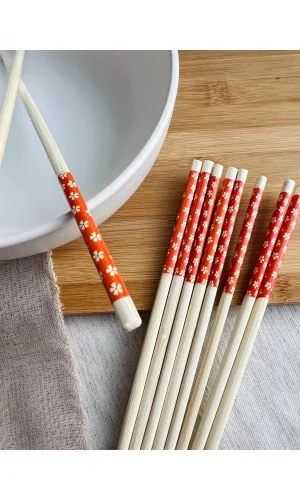 Chopsticks Bambu Yemek Çubuğu 10lu