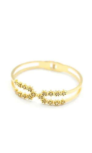 Çiçek Bilezik - Altın