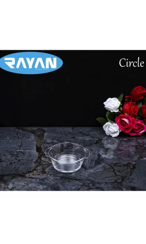 Circle Tekli Yuvarlak Cam Kahvaltılık Royaleks-81474