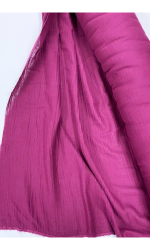 Çok Amaçlı Müslin Pamuklu Bebek Örtü ve Battaniye Kumaşı Müslin Bez Bordo 23