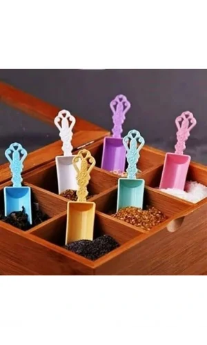 Çok Renkli 6lı Baharat Küregi