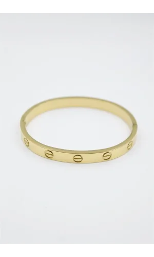 CRT Model Taşsız Bilezik - Altın
