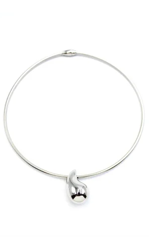 Damla Kolye - Gümüş