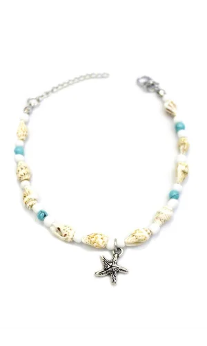 Deniz Kabuğu Halhal - Turkuaz