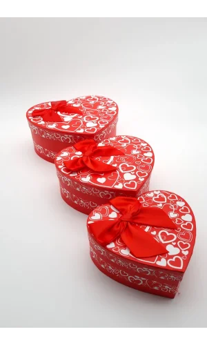 Desenli 3lü Hediye Kutusu Royaleks-MTR-1909-55