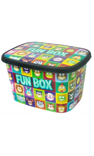 Desenli Eğlenceli Mega Oyuncak Kutusu 50 Lt. Royaleks-M11851