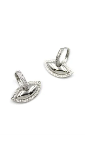 Dudak Küpe - Gümüş