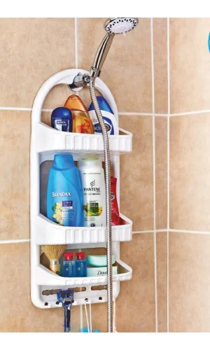 Duşa Asılabilir Şampuanlık Shower Caddy Royaleks-09165