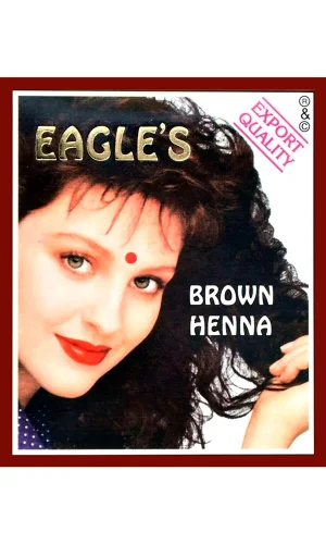 Eagles Orijinal Hint Kınası Saç Boyası Kahverengi - Brown Henna