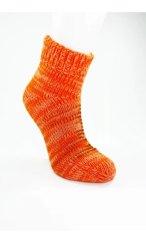 El Örgüsü Kışlık Şık Kadın Yün Patik D14