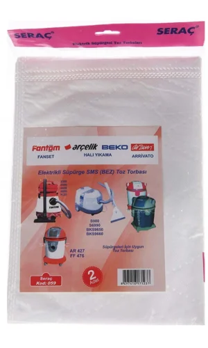 Elektrikli Süpürge Toz Torbası Fantom 3lü Royaleks-68789