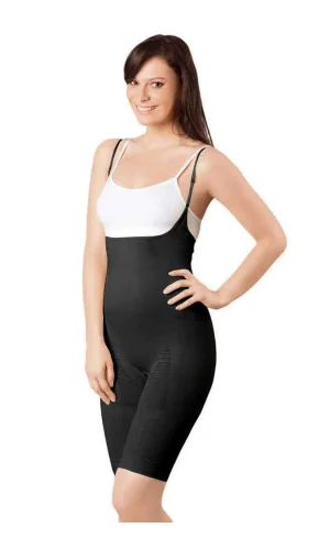 Elit Life Kadın Boy Dikişsiz Toparlayıcı Korse Siyah 895