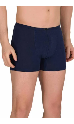Erkek Modal Boxer Short Lacivert 4488B