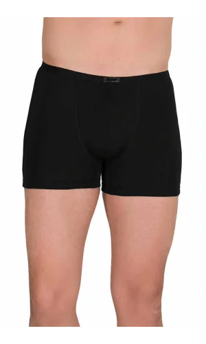 Erkek Modal Boxer Short Siyah 4488B