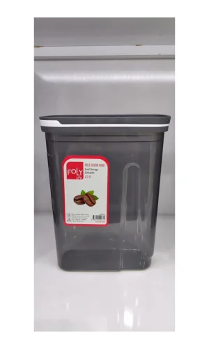 Erzak Saklama Kabı 2.7 Lt Ölçekli Kapağı Kızaklı Yeni Royaleks-BNM-0674