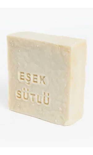 Eşek Sütü Sabunu Hatay El Yapımı %100 Organik Doğal Sabun 1 Kalıp 130 Gram