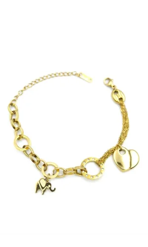 Fil Bileklik - Altın