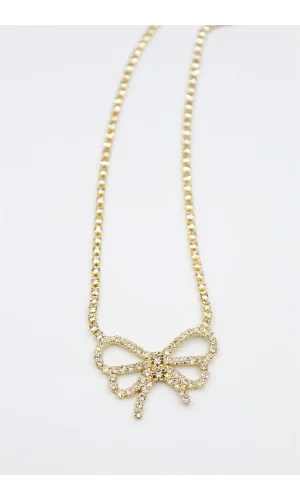 Fiyonk Kolye - Altın