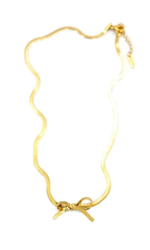 Fiyonk Kolye - Altın