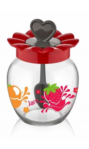 Frutta Kaşıklı Kavanoz 370 Cc Royaleks-C-00181