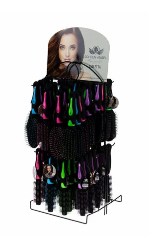 Golden Angel Tarak Saç Fırçası Violetta 1 Adet Royaleks-FR171