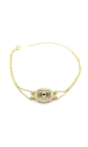 Göz  Bileklik - Altın