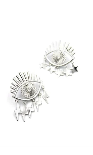 Göz Küpe - Gümüş