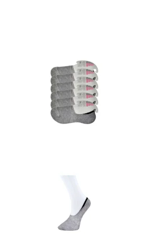 Gri Kadın Babet Çorap 6 çift