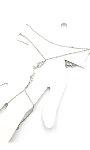 Gül Şahmeran Bileklik - Gümüş