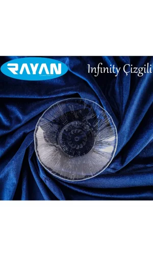 Güneş Yıldız Gül Model 6lı Cam Tabak Royaleks-G-403