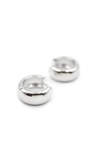 Halka Küpe - Gümüş