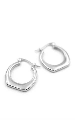 Halka Küpe - Gümüş