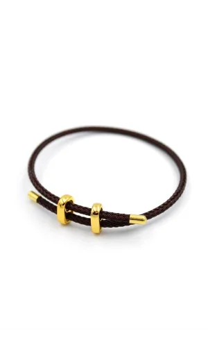 Hasır Bileklik - Kahverengi