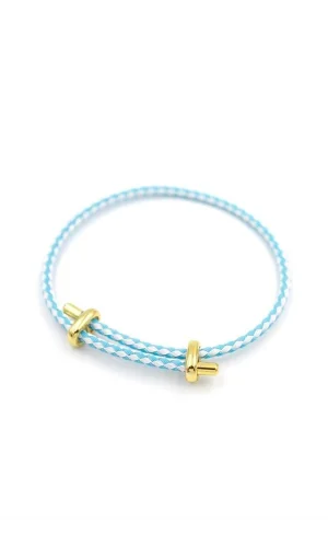 Hasır Bileklik - Mavi