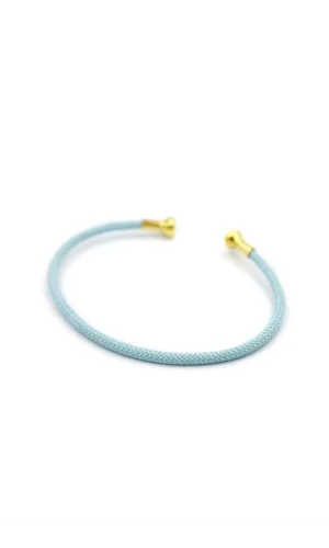 Hasır Pndr Bileklik - Açık Mavi
