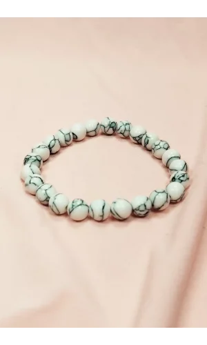 Havlit Doğal Taş Bileklik Kutulu