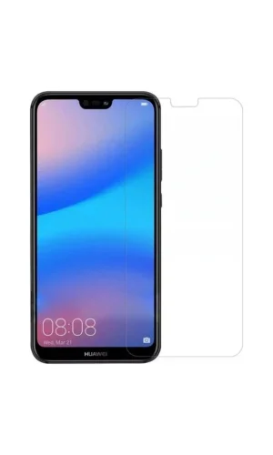 Huawei P20 Lite Uyumlu Premium Ekran Koruyucu 9h Sert Temperli Kırılmaz Cam Koruma Şeffaf