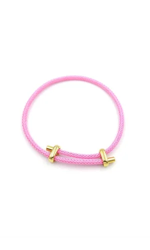 İp Bileklik - Pembe