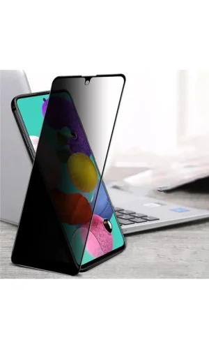 Iphone 7G Siyah Uyumlu Hayalet Ekran Gizli Tam Kaplayan Kırılmaz Cam Seramik Ekran Koruyucu Film